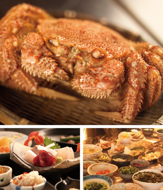 Luxurious Shakotan seafood included hairy Crab package plan