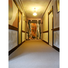 A corridor in the building that deepens the quality through the long time