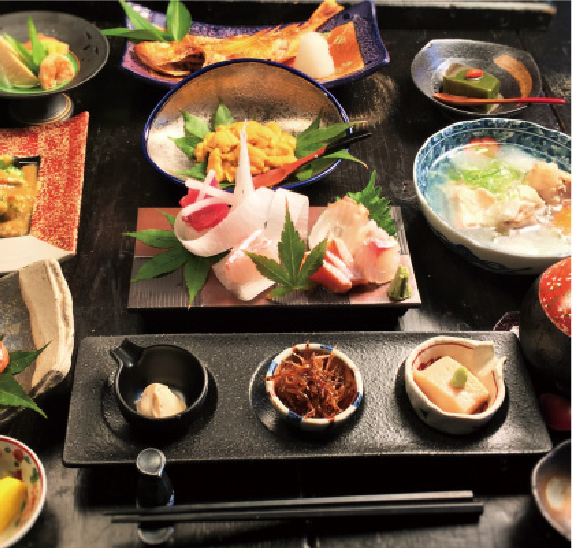 ご夕食ご利用（海の幸ディナーコース）